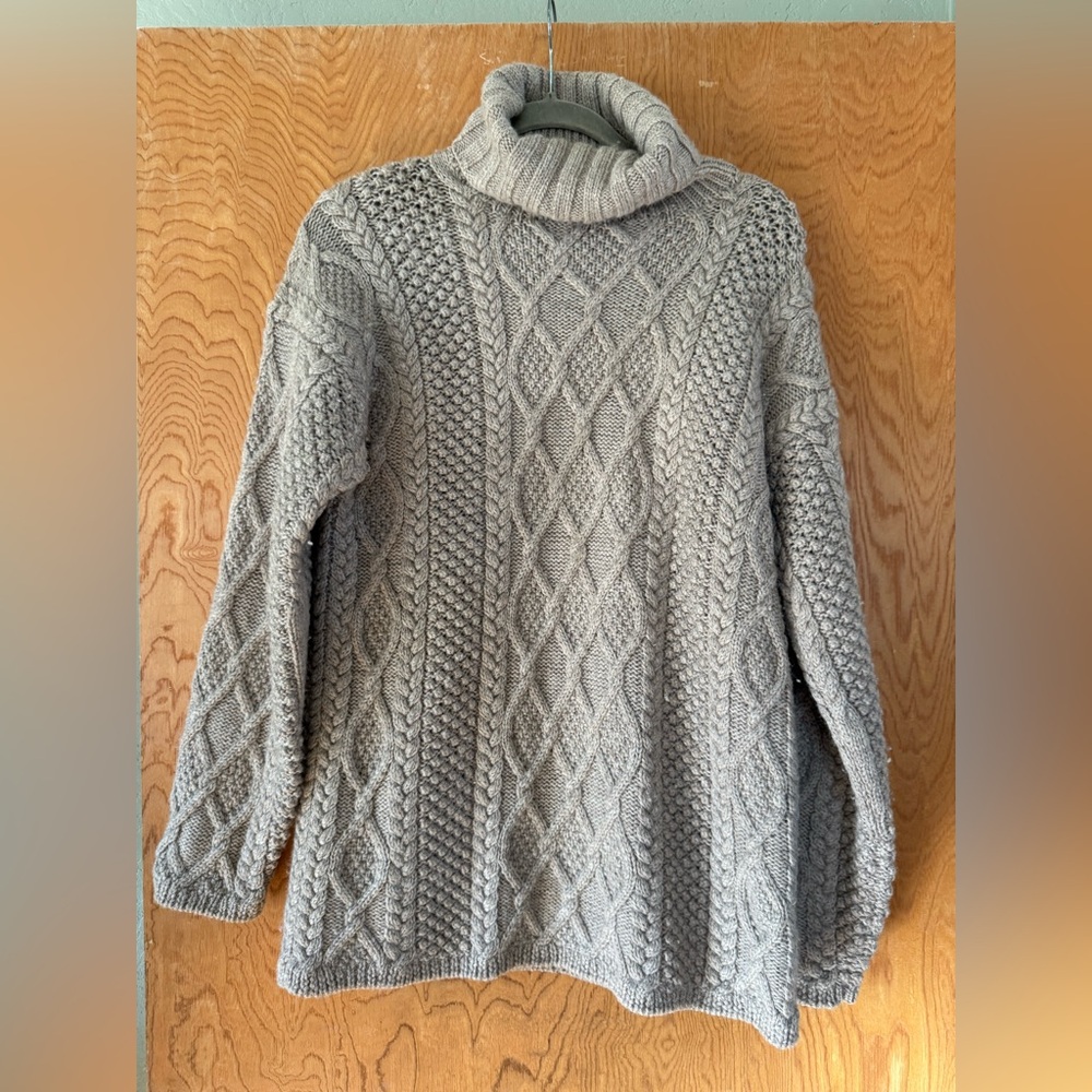 SOLD J. Crew Wool Chunky Turtleneck Sweater